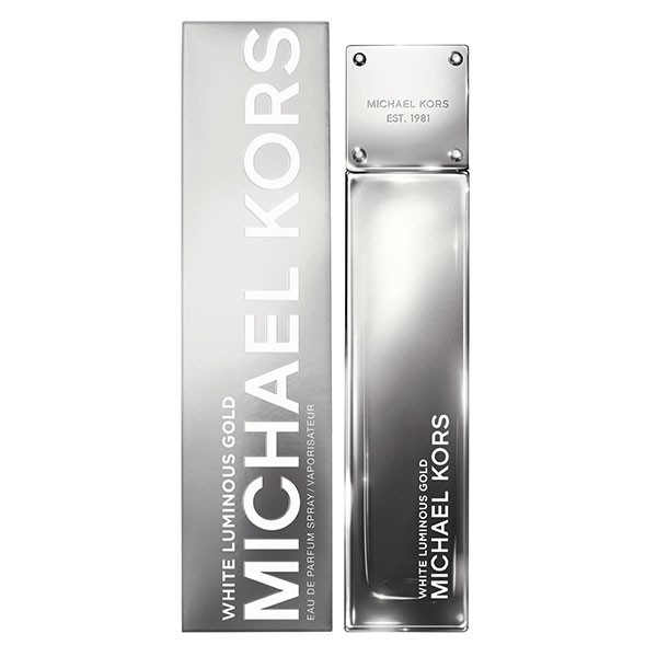MICHAEL KORS White Luminous Gold